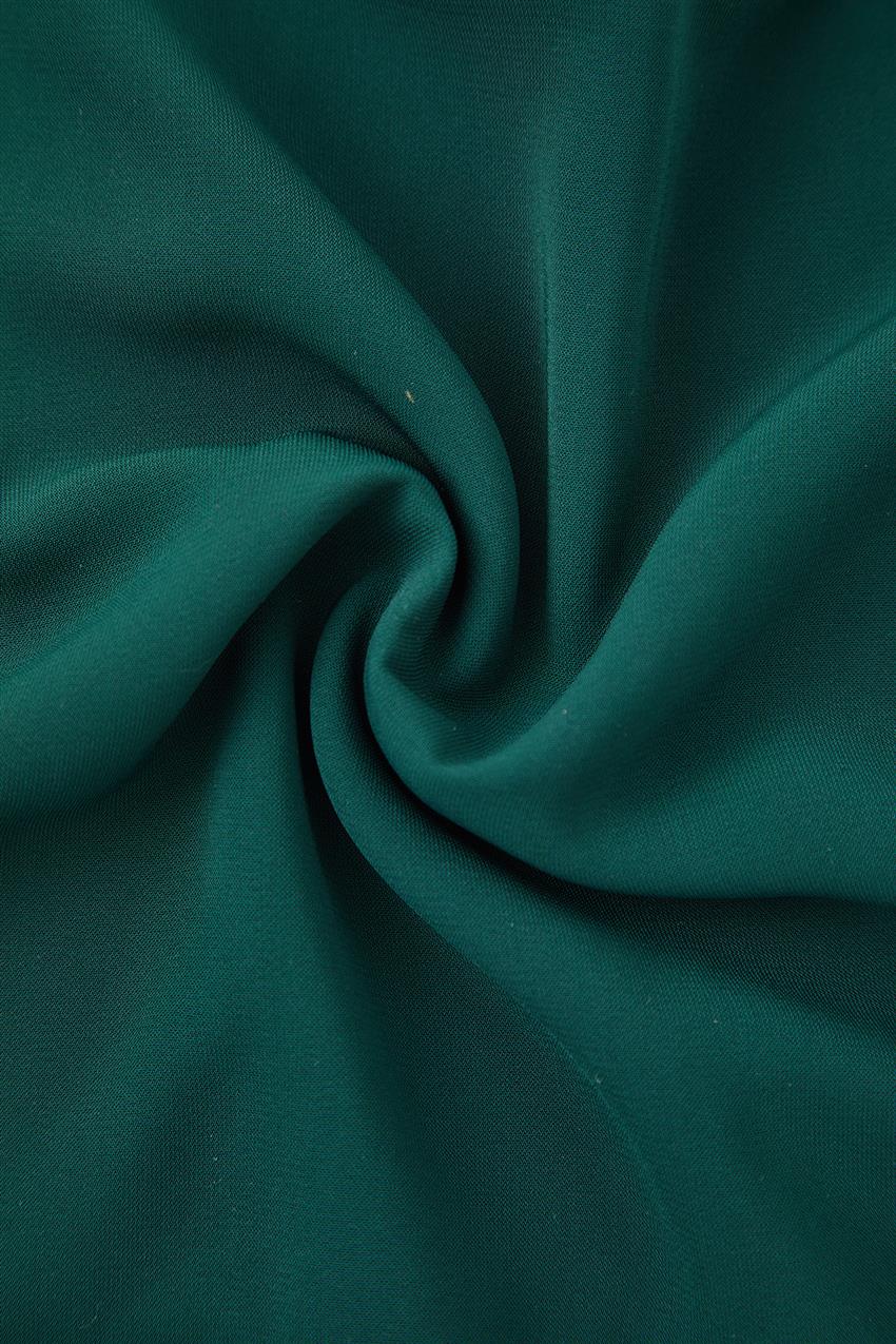 Medina silk scarf 120cm emerald SPR15-62