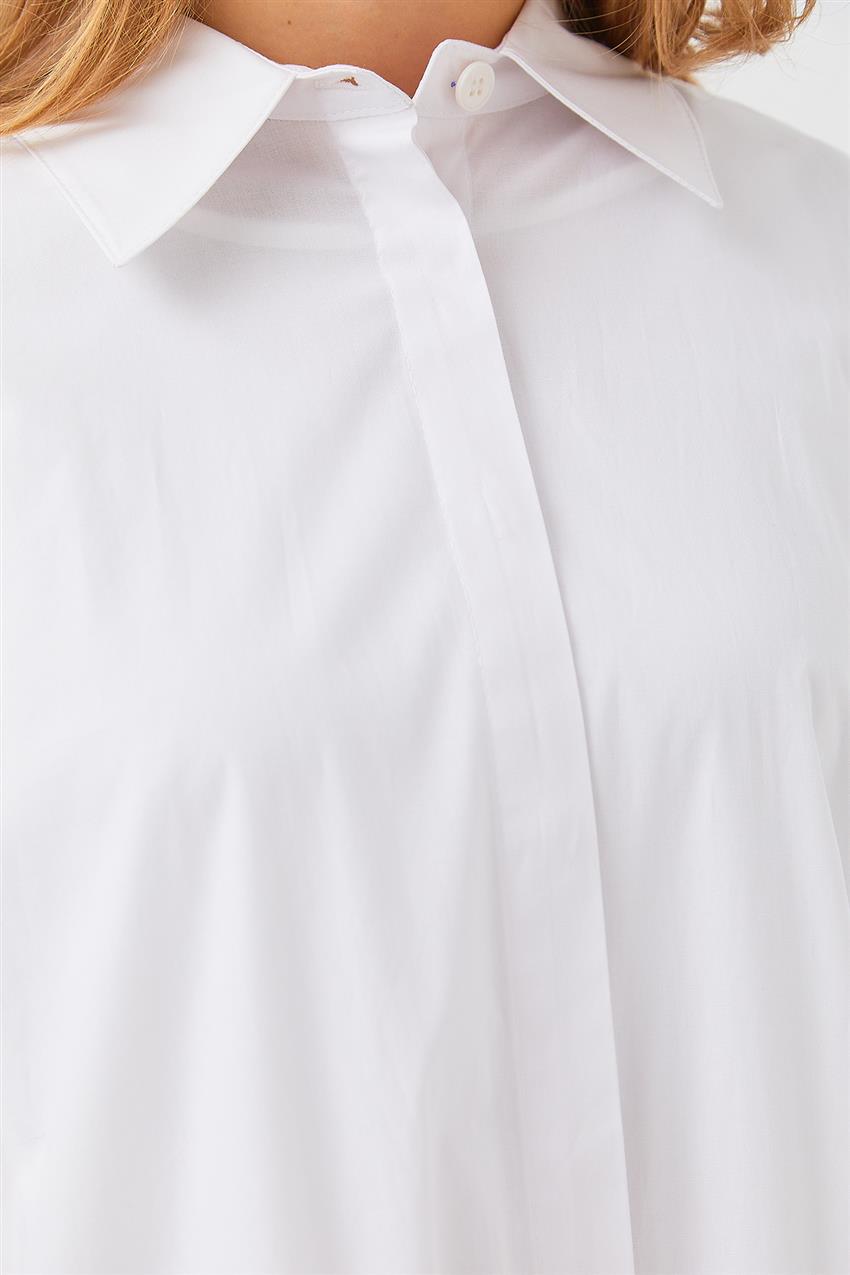 Çan Kesim Beyaz Elbise