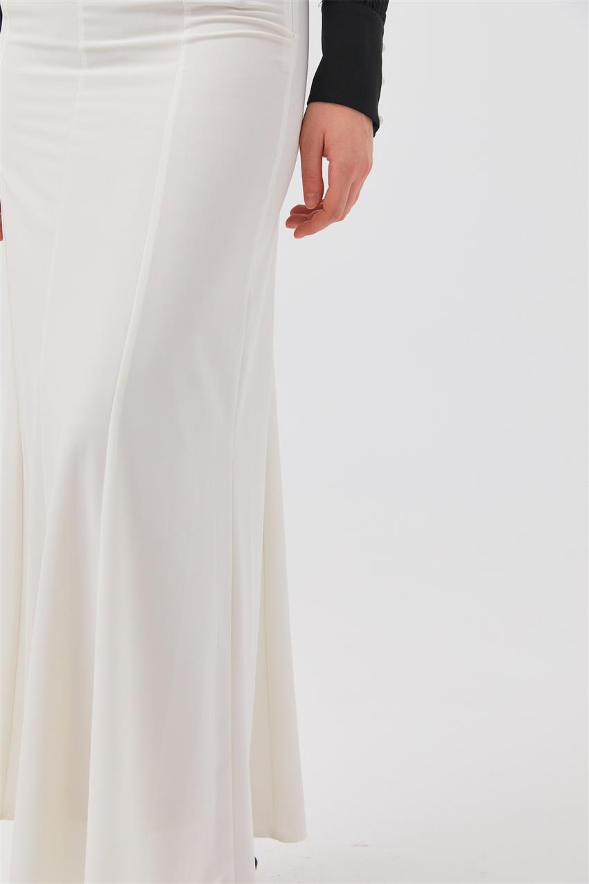 Skirt-White V19YETK20021-30