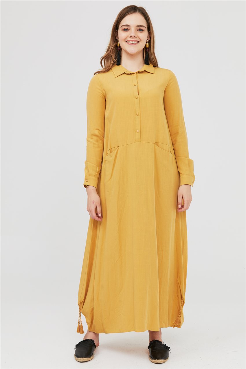 Dress-Mustard TK-211EL1038TB.01-50