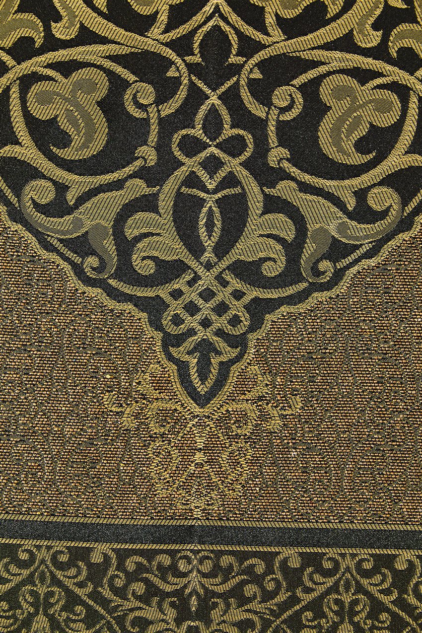 Osmanlı Motifli Gold Seccade