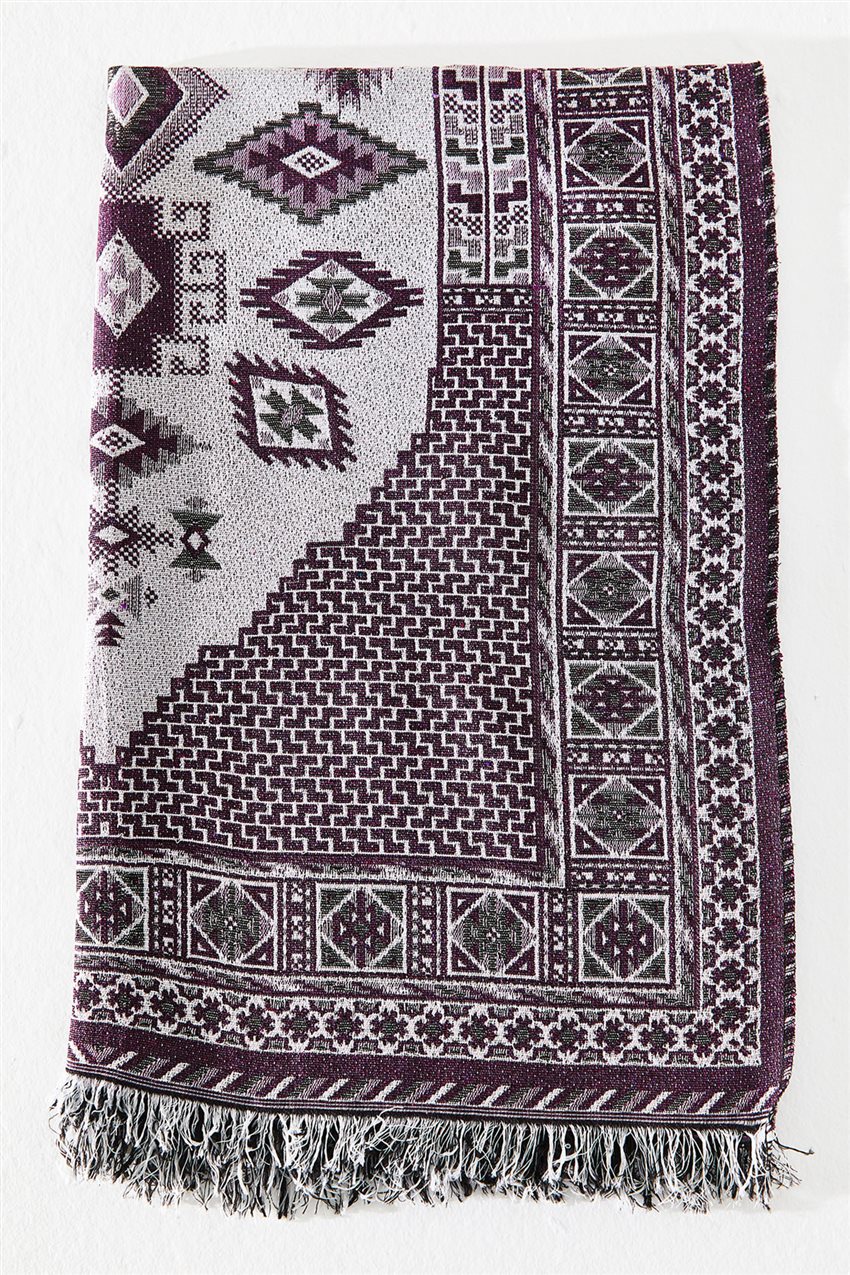 Patterned seccade-purple 0007-45