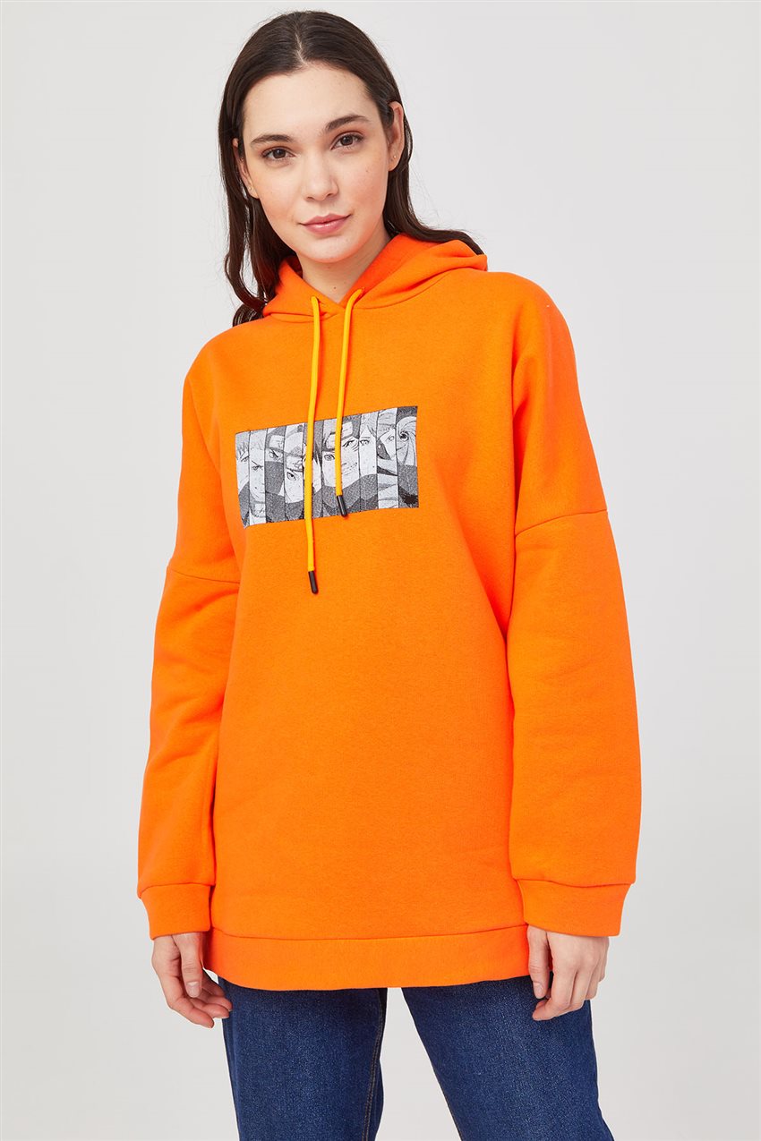 Sweatshirt-Orange 1063012-37
