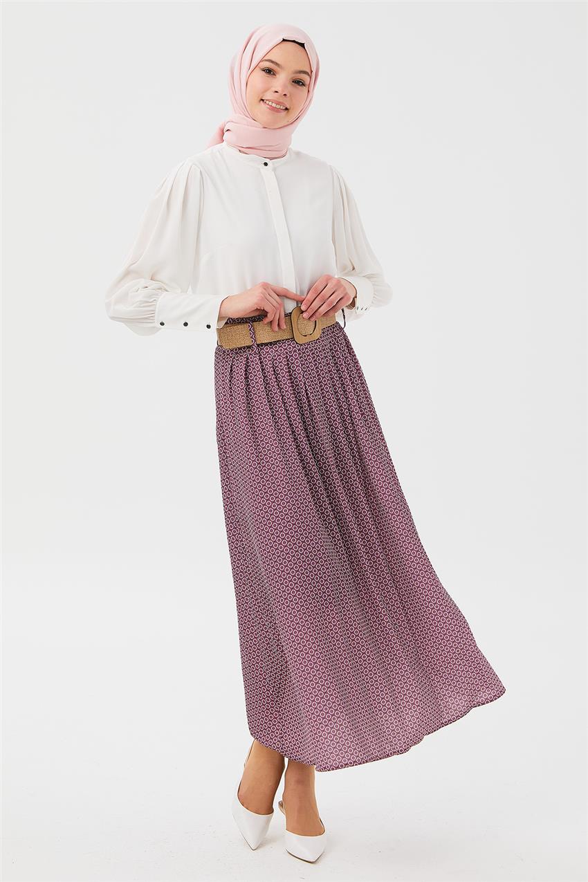 Skirt-Plum 2738-51