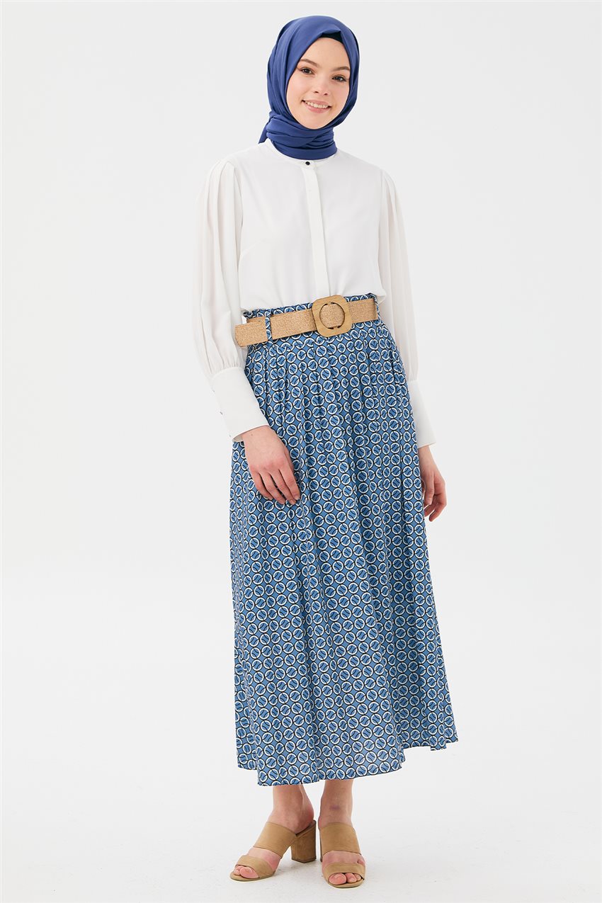 Skirt-Blue 2738-70