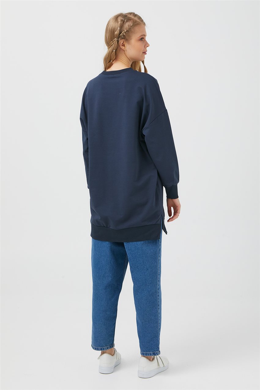 Sweatshirt-Navy Blue 30644-17
