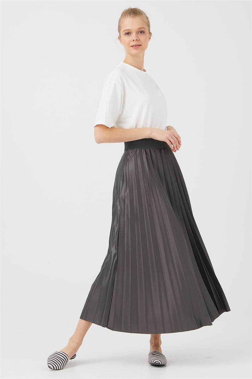 Skirt-Gray 22SSM23001D-04