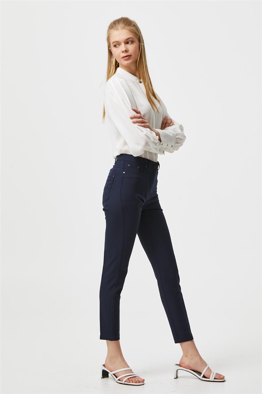 Ütülü Klasik Lacivert Pantolon