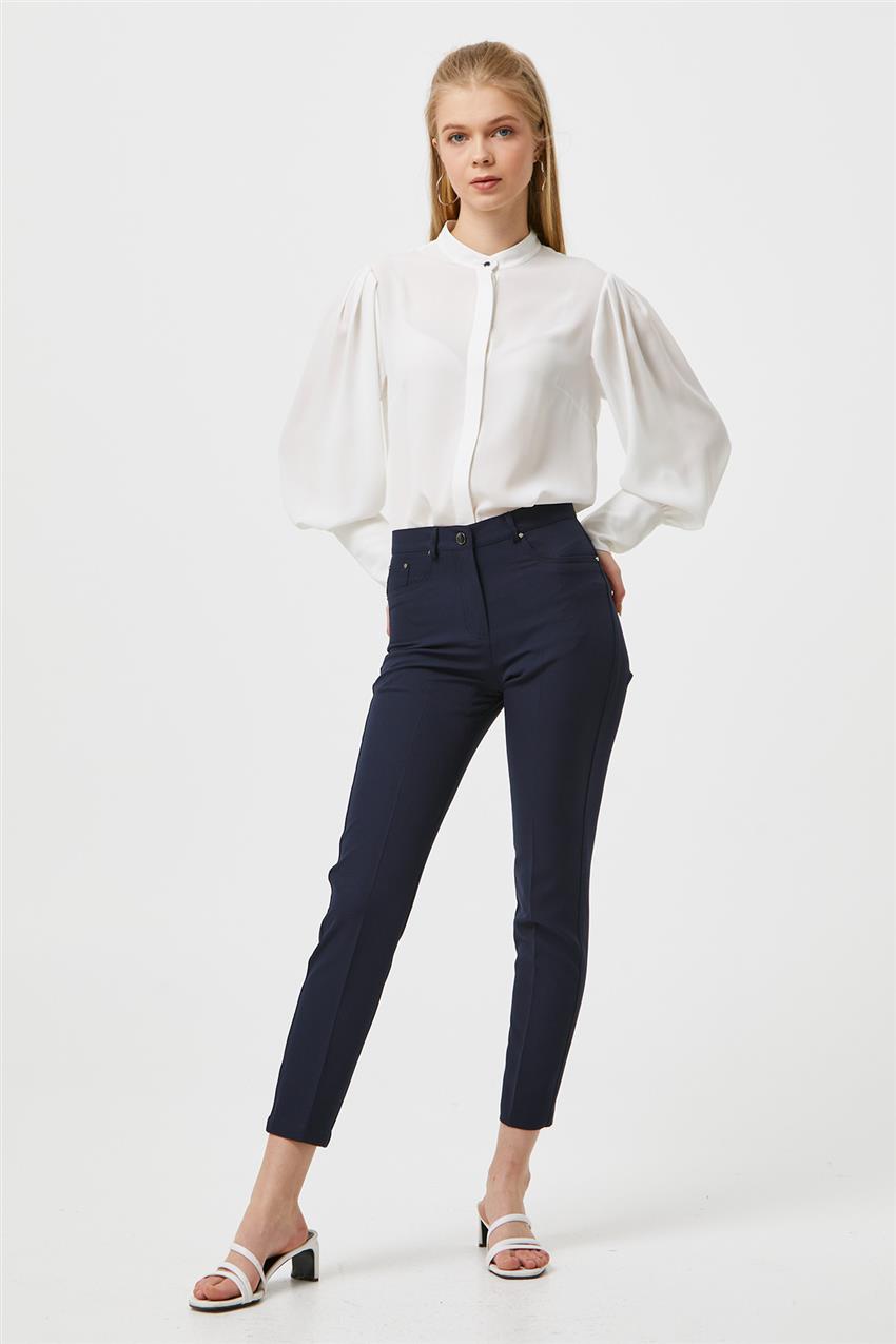Ütülü Klasik Lacivert Pantolon