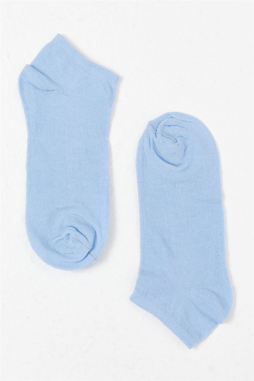 Kokulu Soket Mavi Çorap