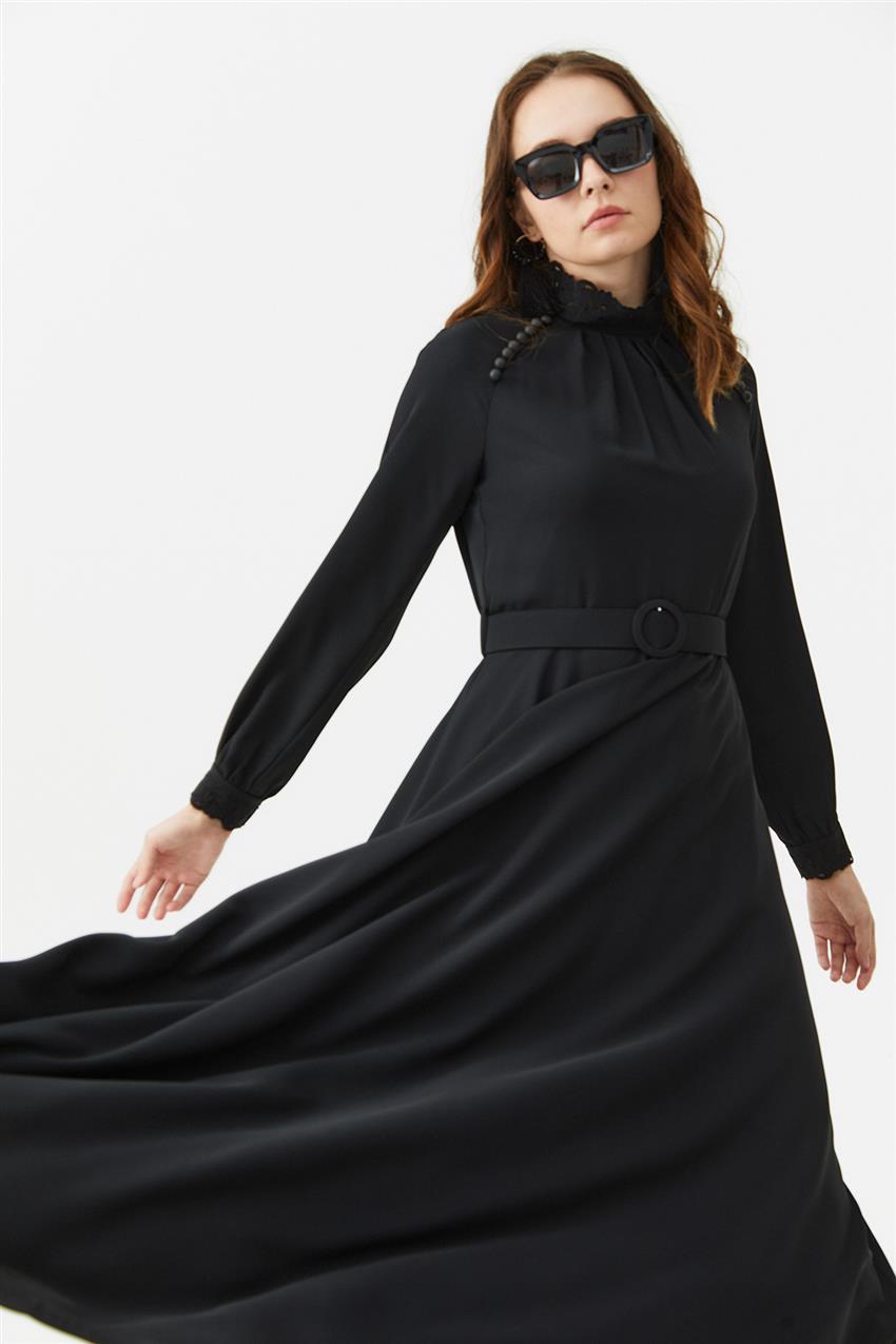 DO-B22-63011-01 فستان-أسود