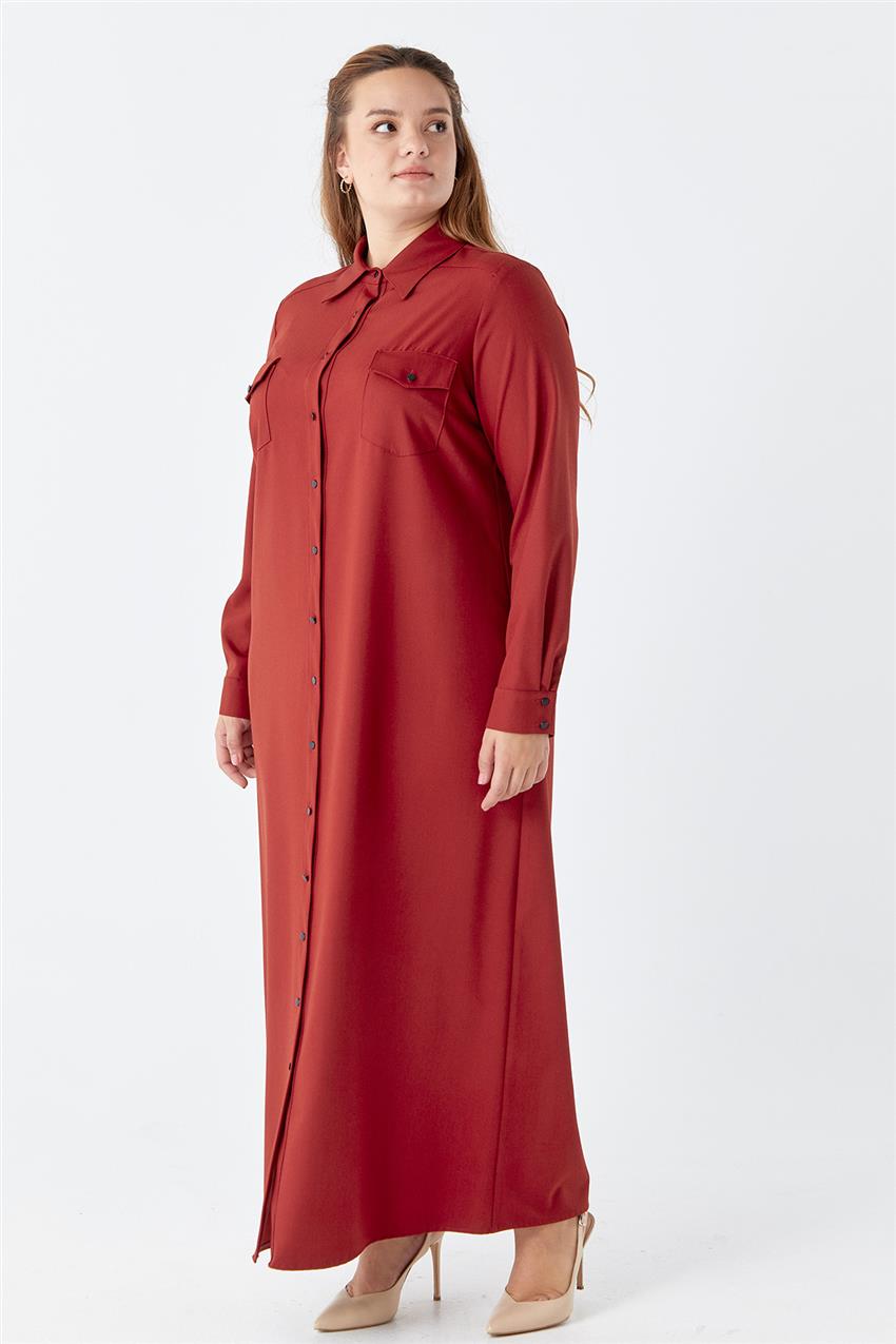 DO-B22-65002-45 ملابس خارجية-أحمر قرميدي