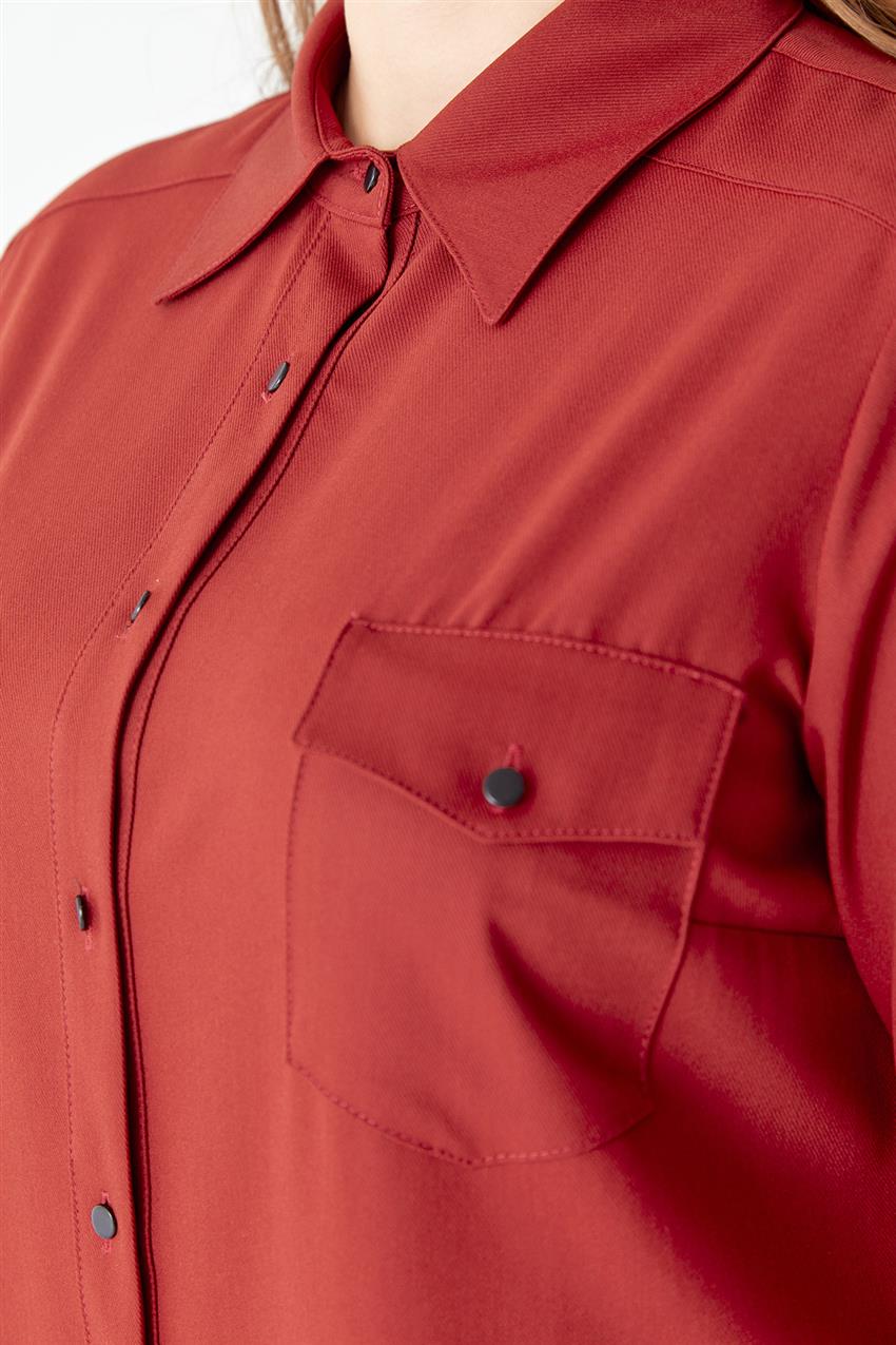 DO-B22-65002-45 ملابس خارجية-أحمر قرميدي