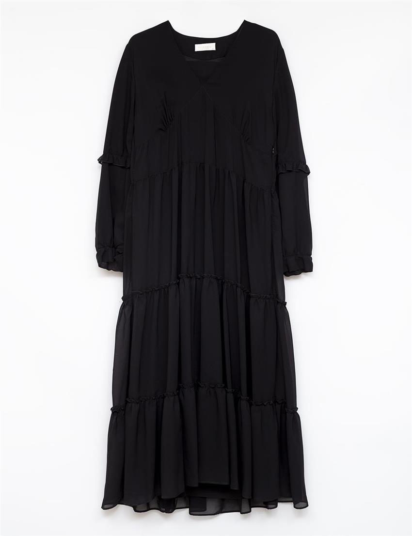 VV-B22-93011-12 فستان-أسود