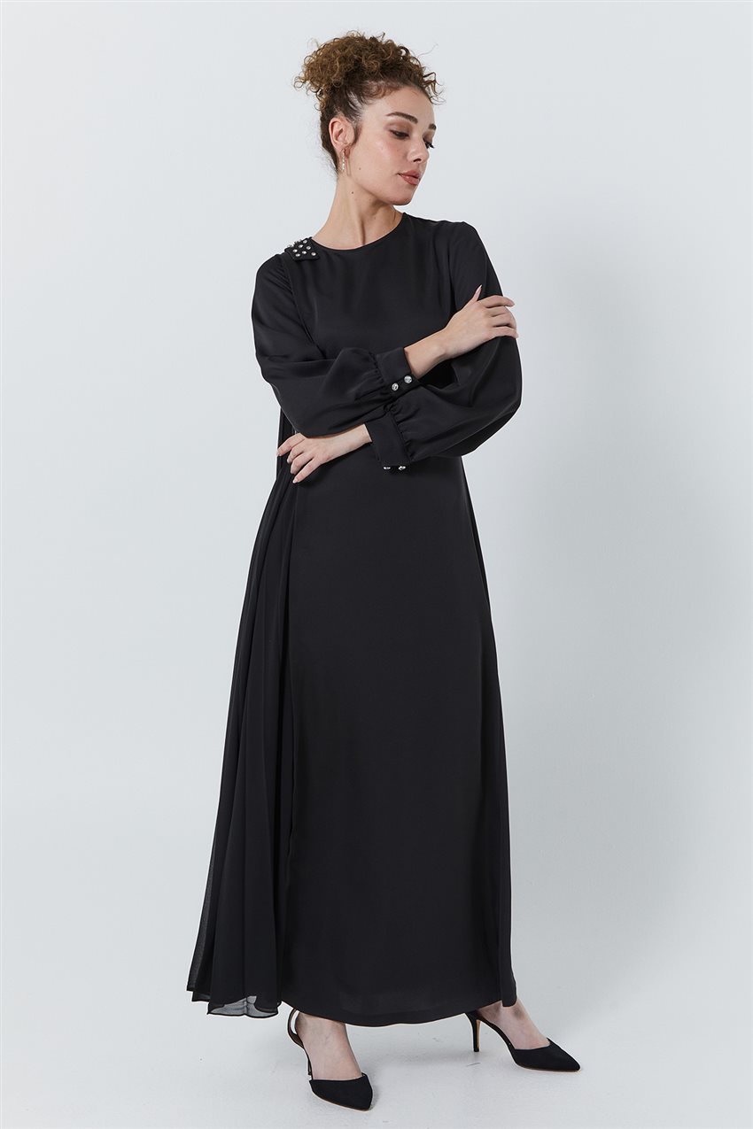 KHM22Y13007-01 فستان-أسود