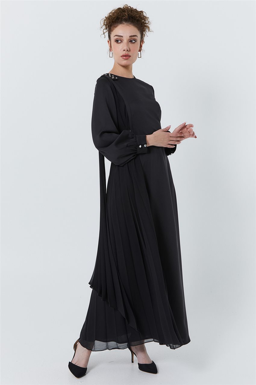 KHM22Y13007-01 فستان-أسود