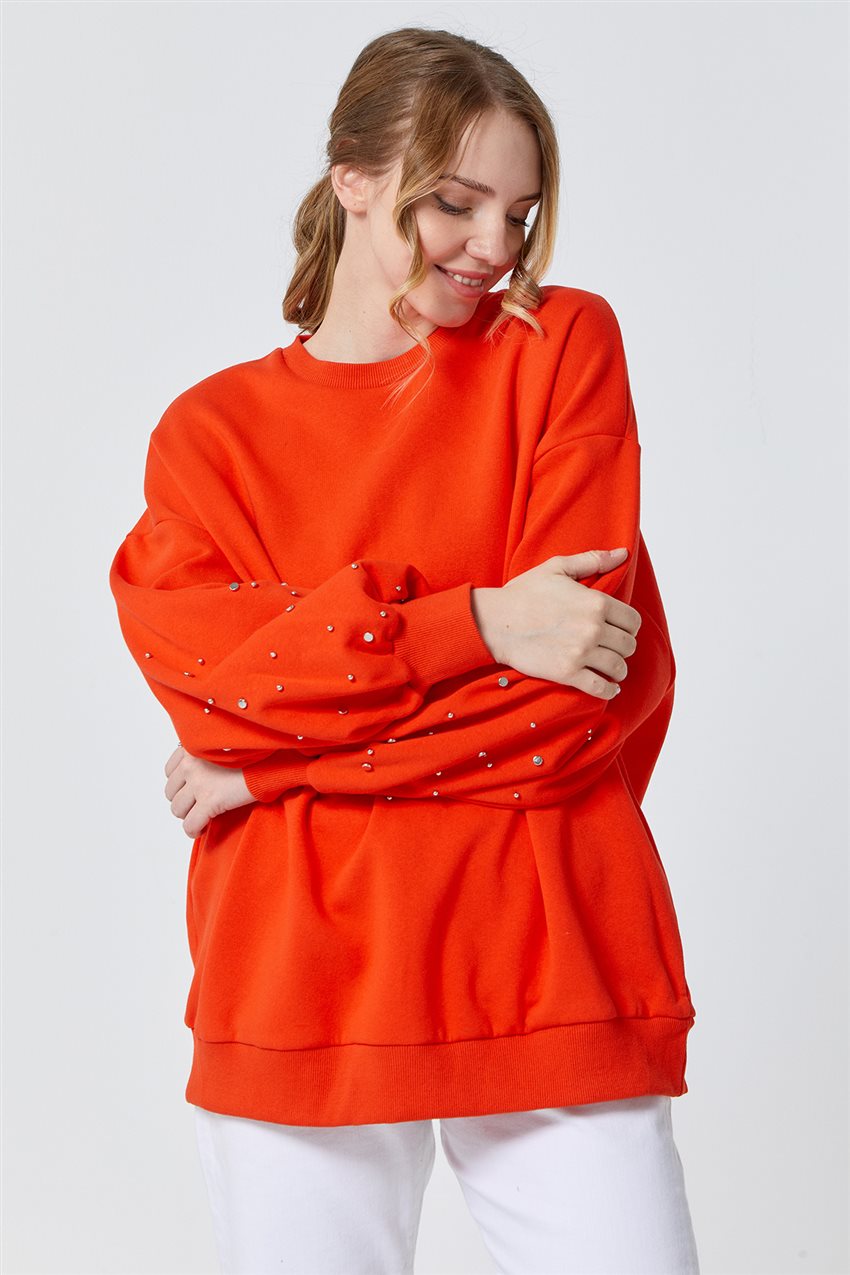 Sweatshirt-Orange 30957-37