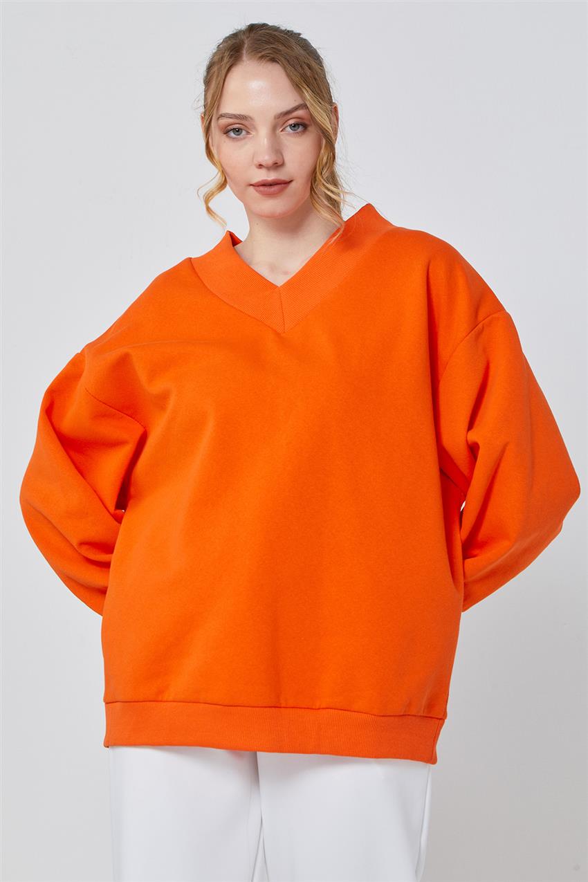 Sweatshirt-Orange 31036-37