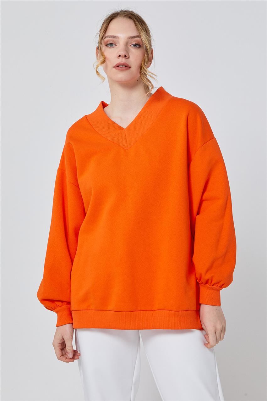 Sweatshirt-Orange 31036-37