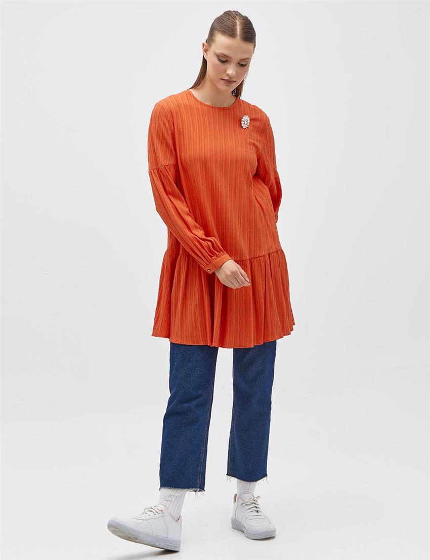 Tunic-Coral KA-A22-21154-37