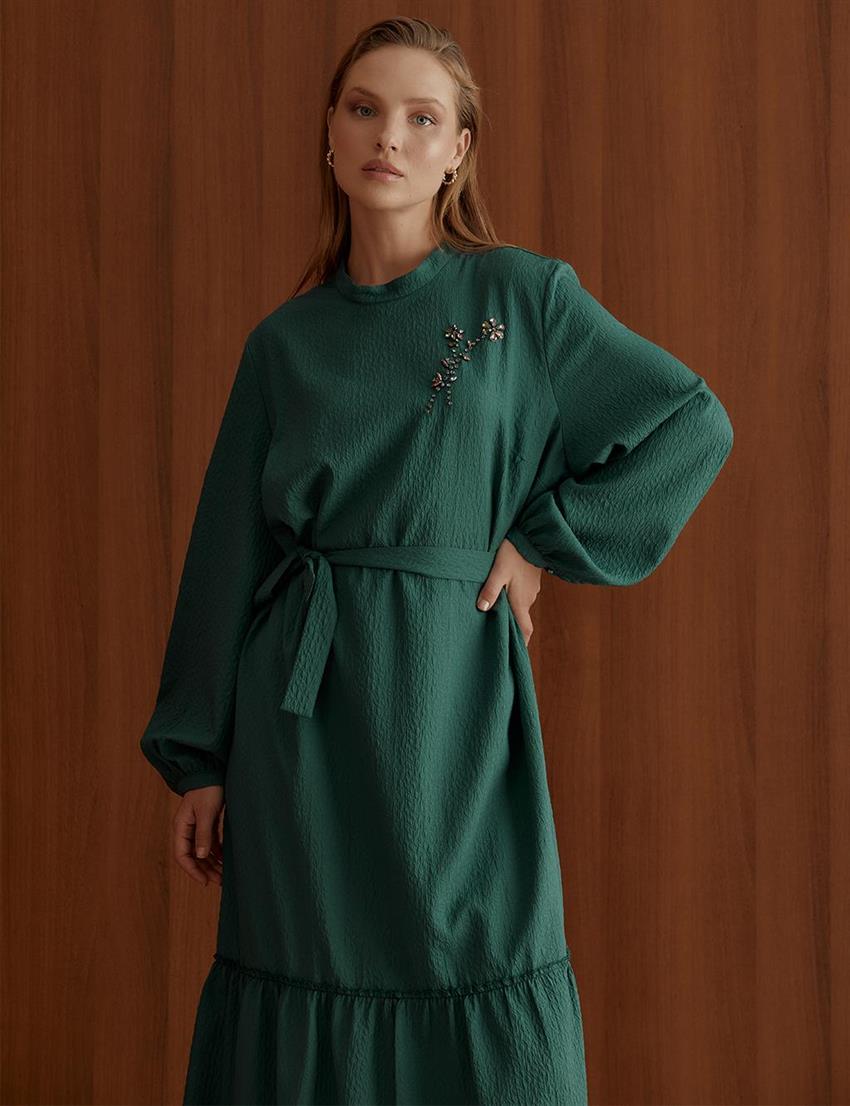 Dress-Emerald VV-A22-93007-84