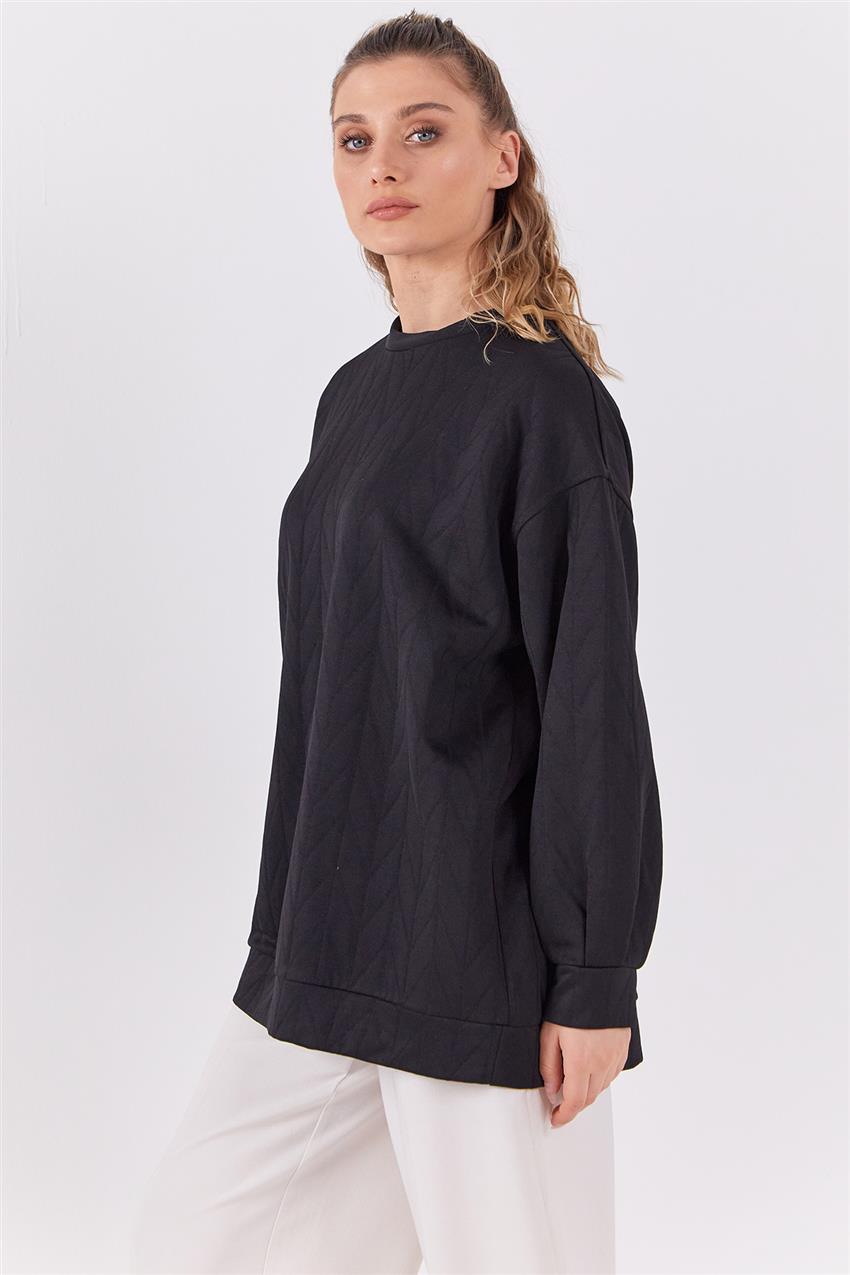 Sweatshirt-Black K-13039-01