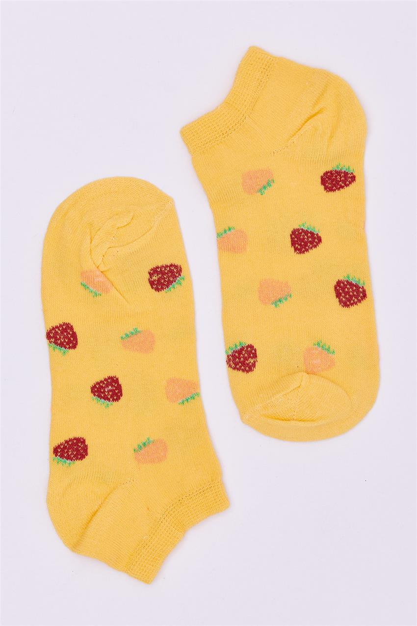 Socks-Yellow 22SSM40006A-29