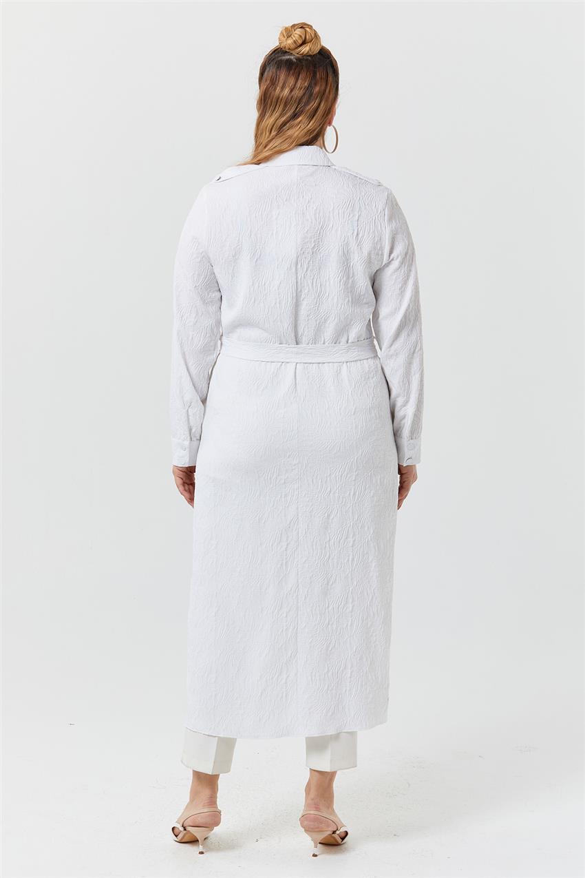 VV-B22-93001-02 فستان-بصرية الأبيض