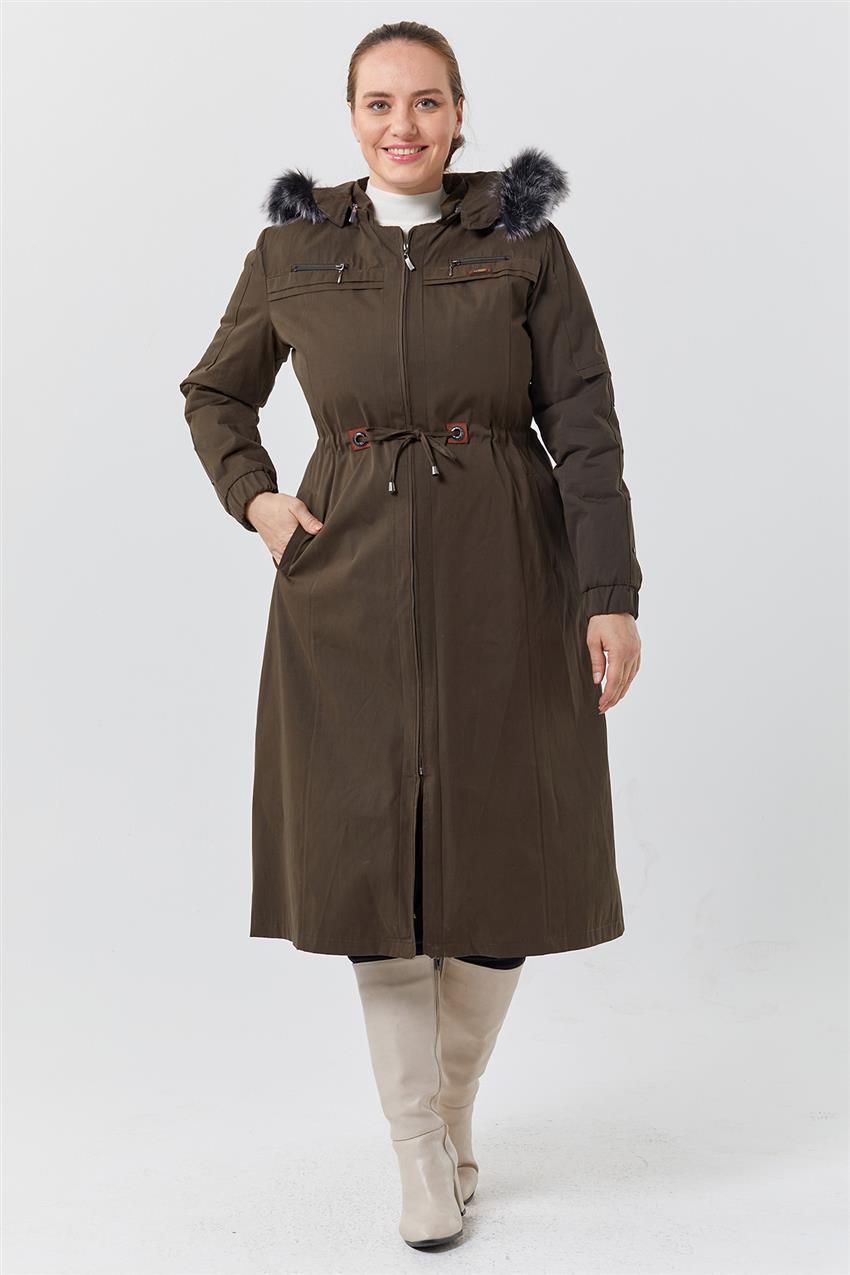 Coat-Olive Green 23AW18001D-27