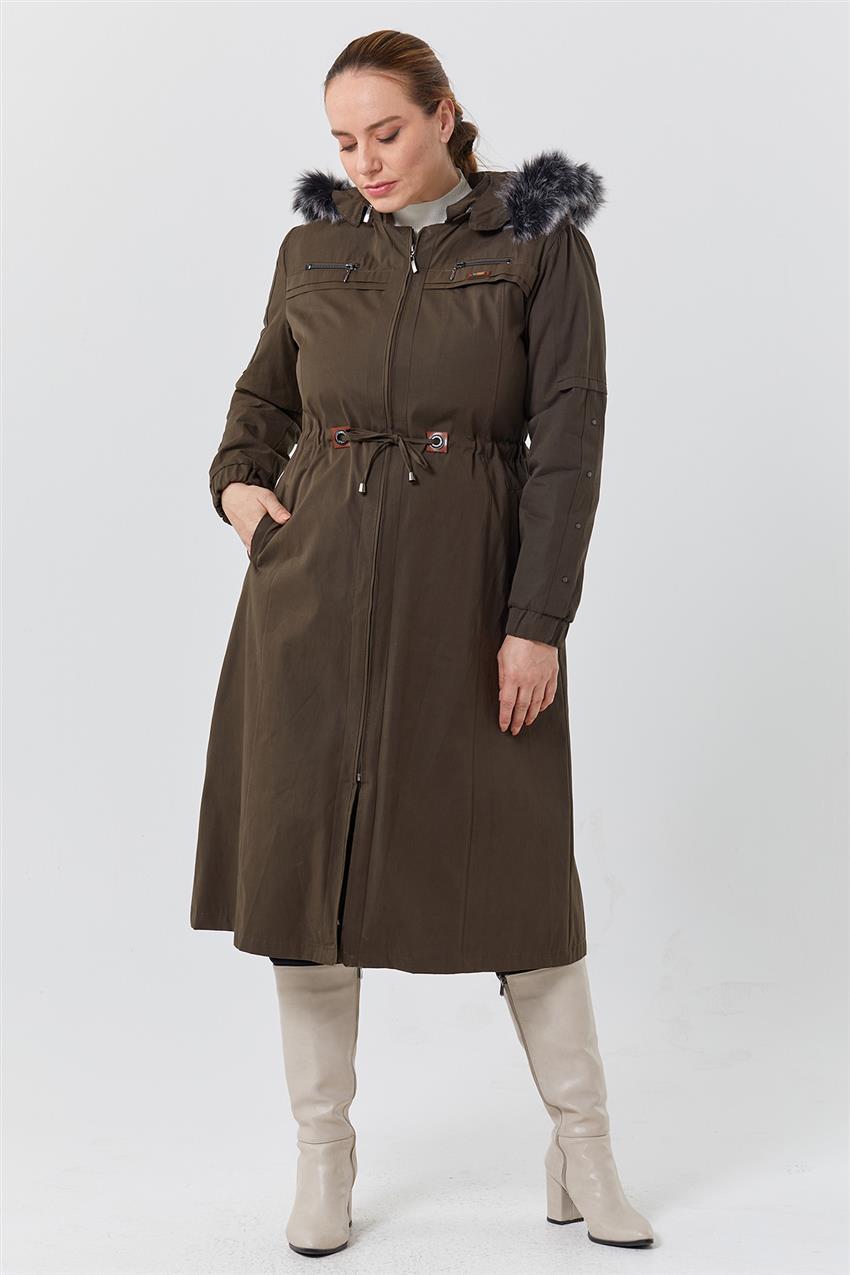 Coat-Olive Green 23AW18001D-27