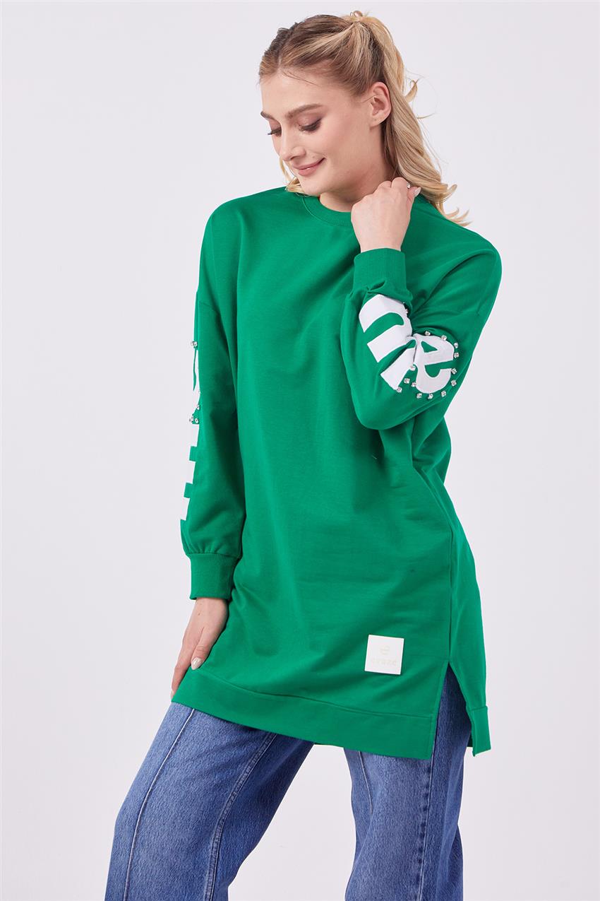 Sweatshirt-Green E-5004-21