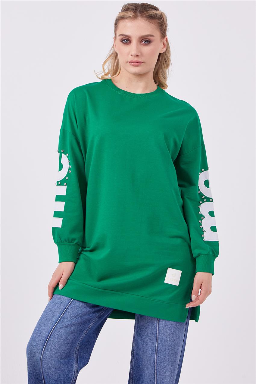 Sweatshirt-Green E-5004-21