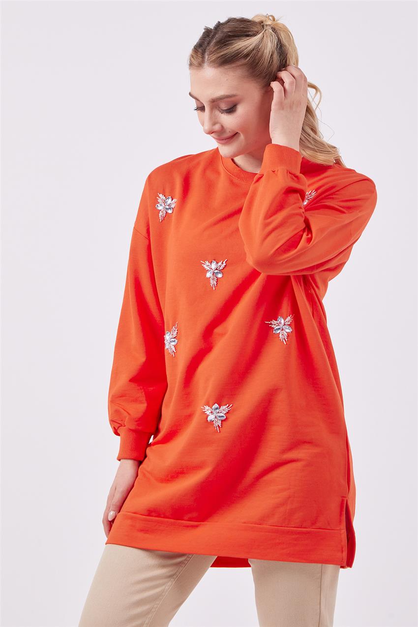 Sweatshirt-Orange E-5003-37
