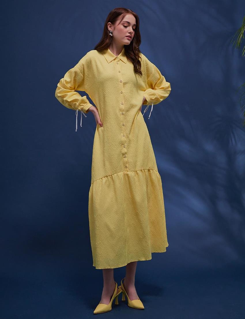 Dress-Yellow KA-B23-23069A-03
