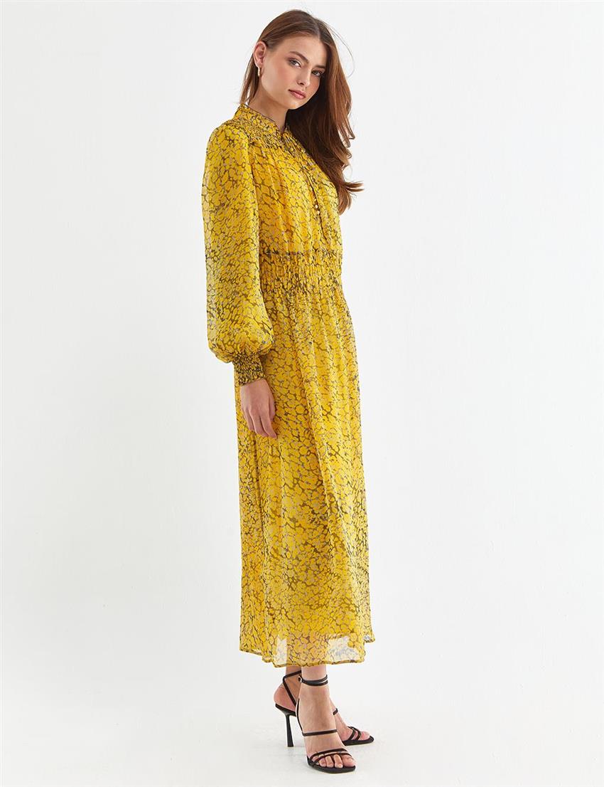 Dress-Yellow KA-B23-23034-03