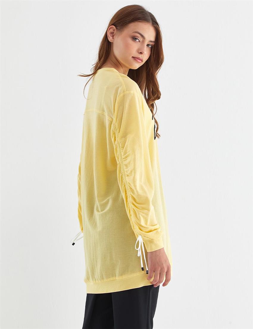 Sweatshirt-Yellow KA-B23-31007-03