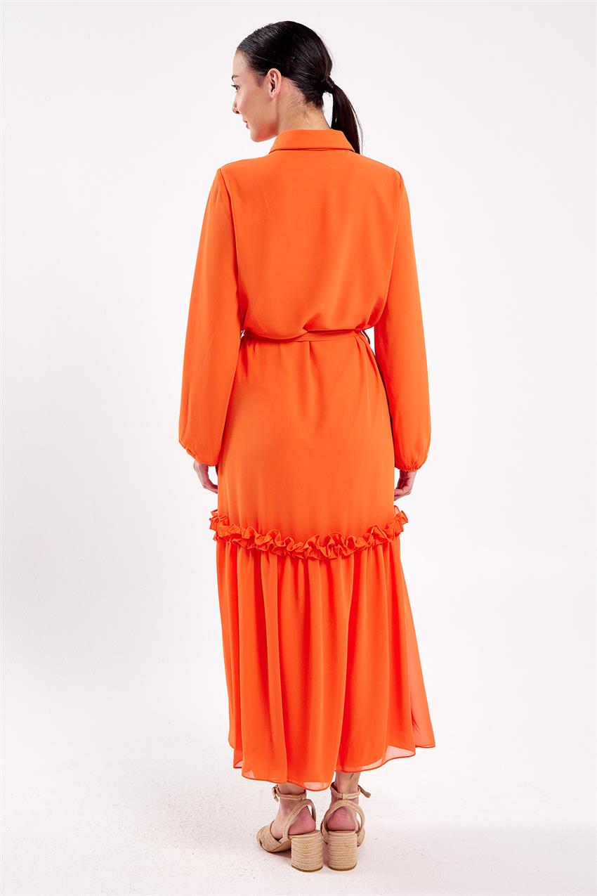 Dress-Orange 12443-37