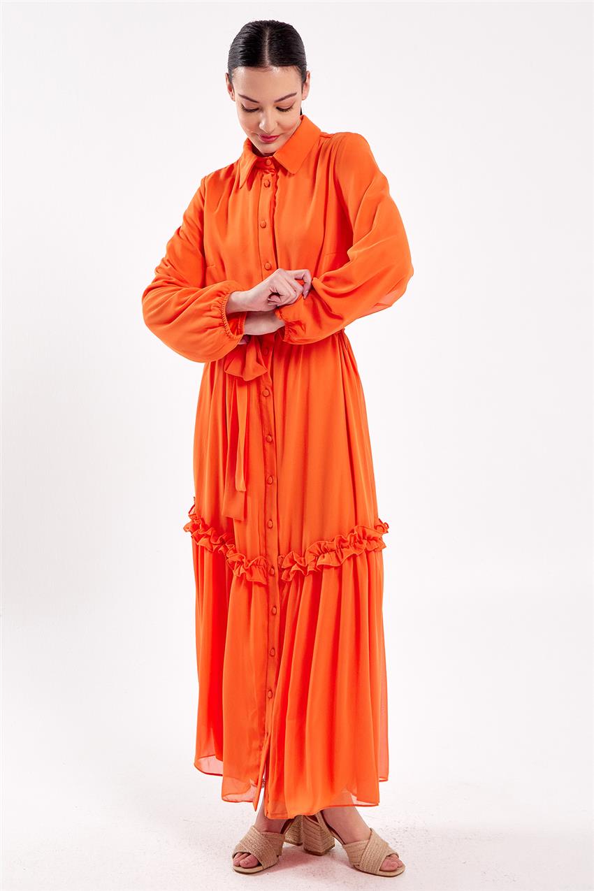 Dress-Orange 12443-37