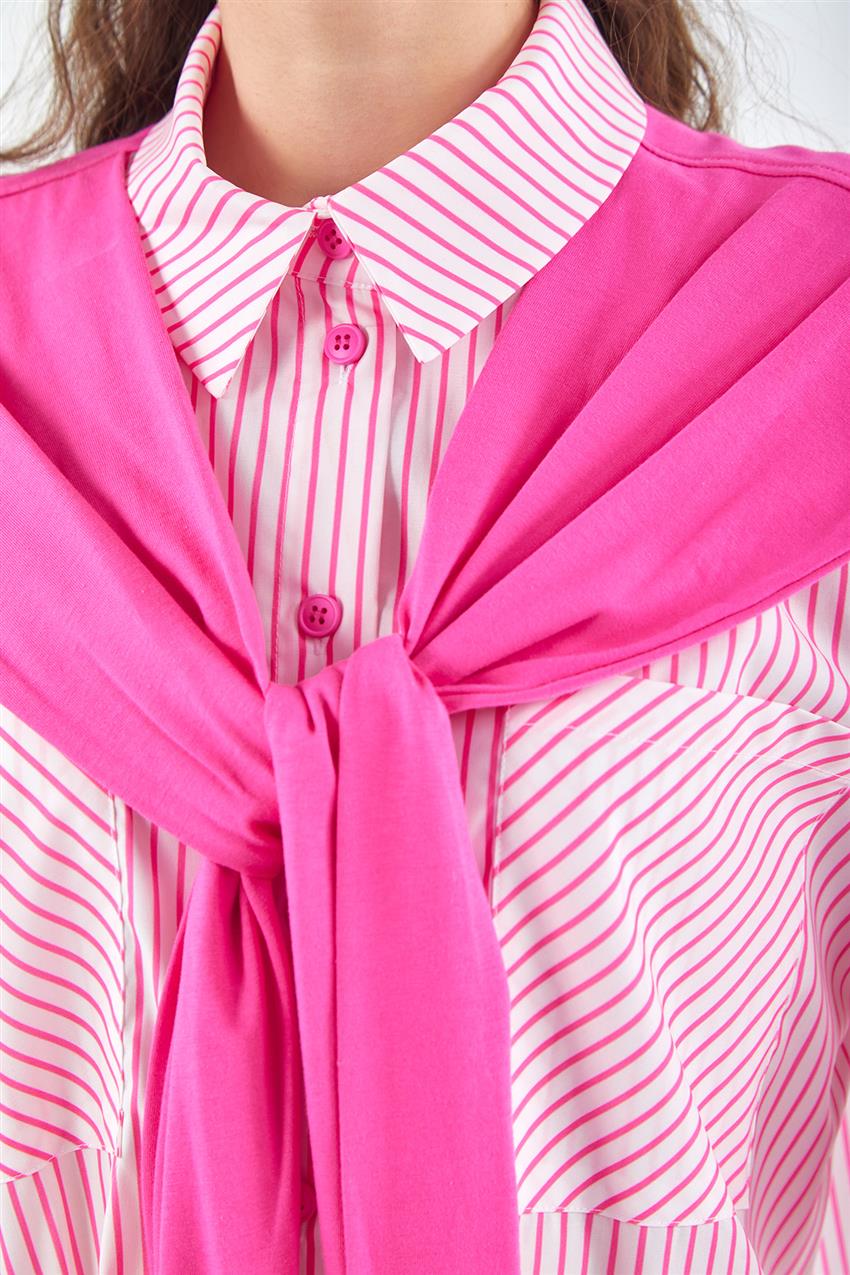 Shirt-Pink M10234-42