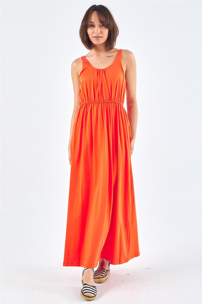31151-37 فستان-برتقالي