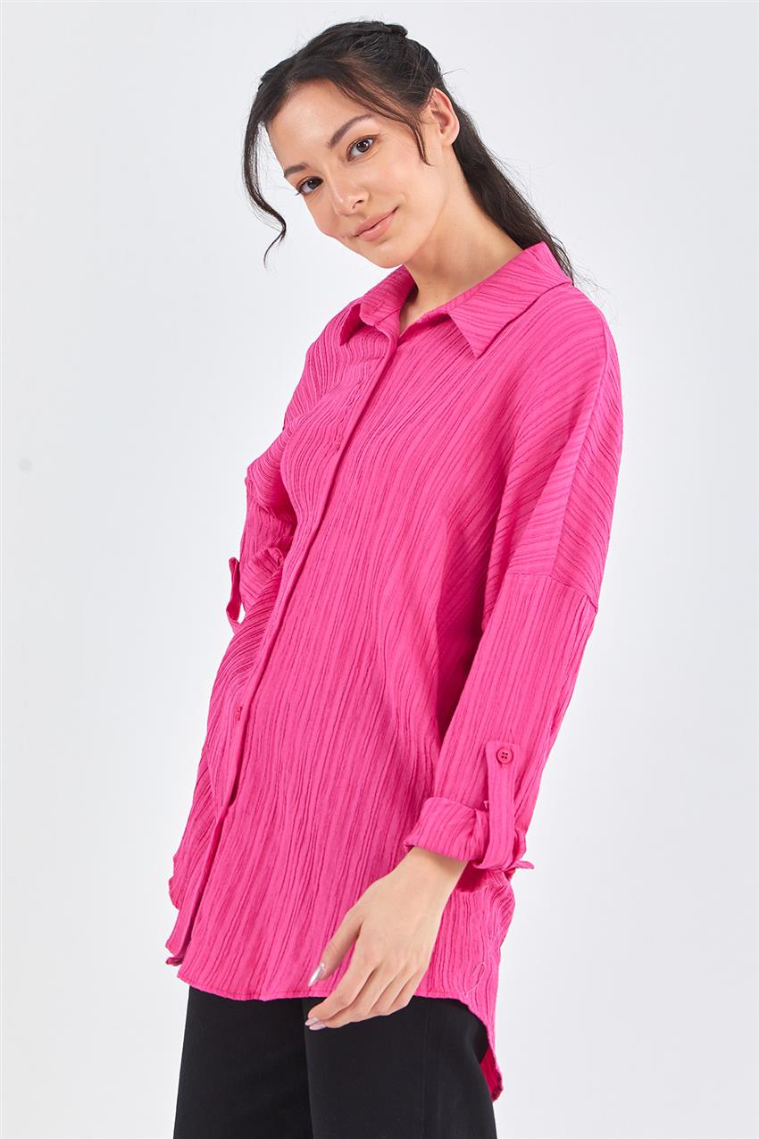 Shirt-Pink M31141-42