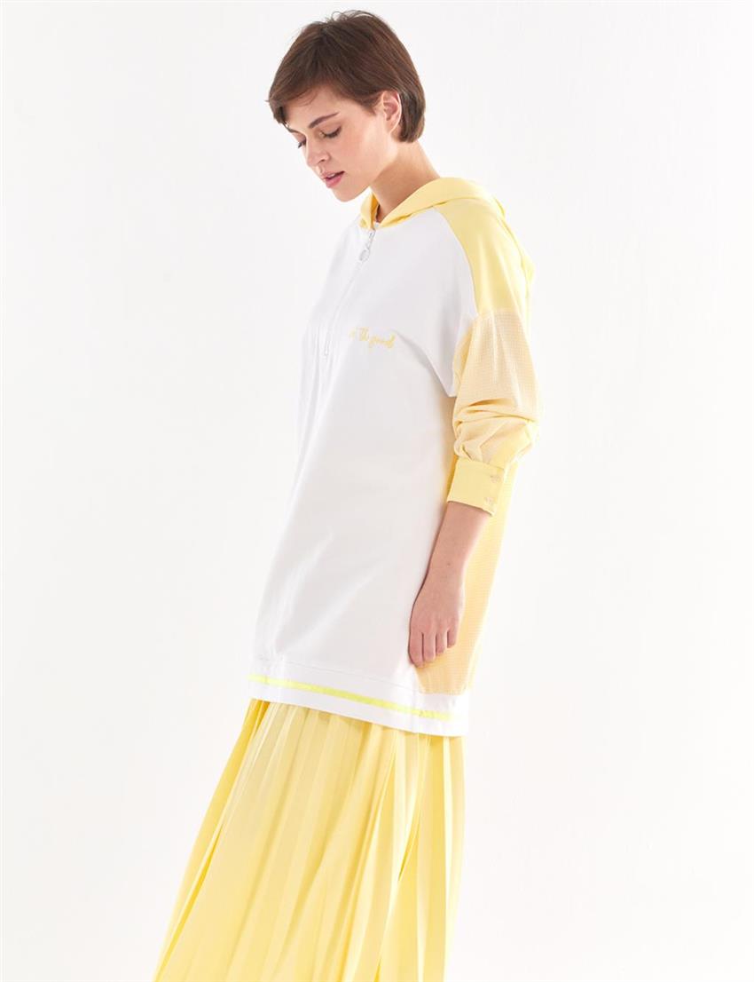 Sweatshirt-Yellow KA-B23-31018-03