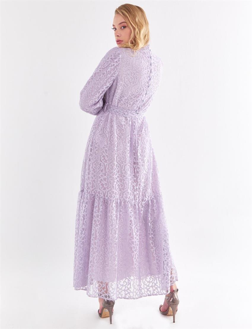 Dress-Lilac KA-B23-23103-16