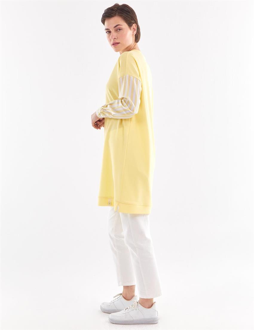 Sweatshirt-Yellow KY-B23-70017-03
