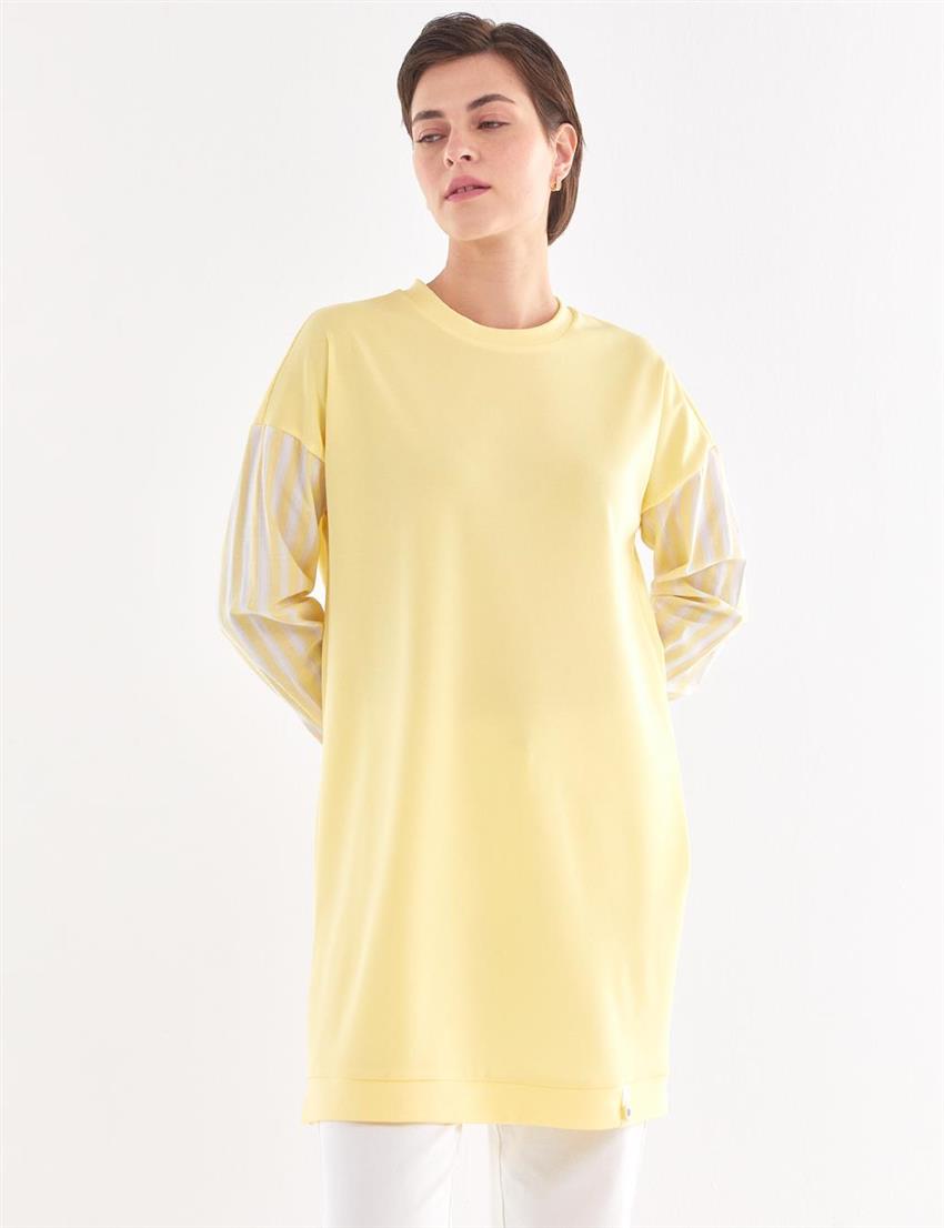Sweatshirt-Yellow KY-B23-70017-03