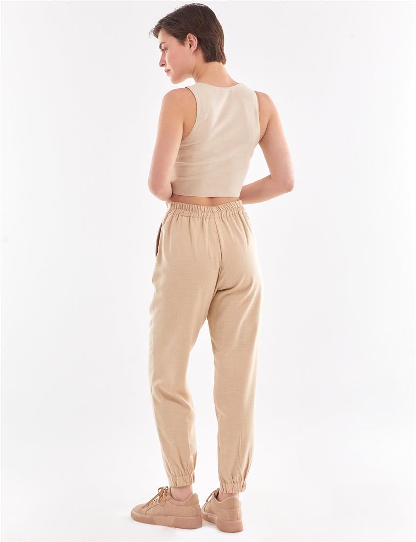 Pants-Beige KA-B23-19075-08