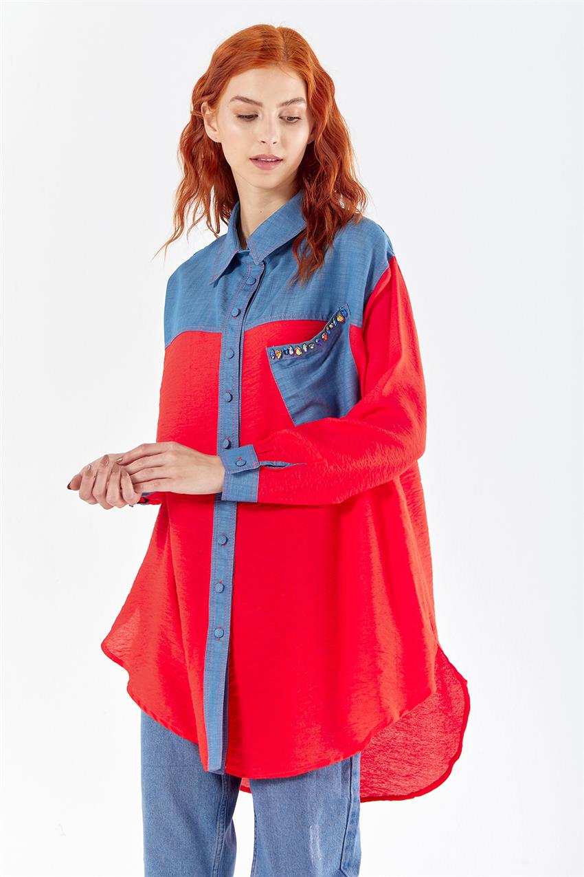 Tunic-Red P22Y-1539-34