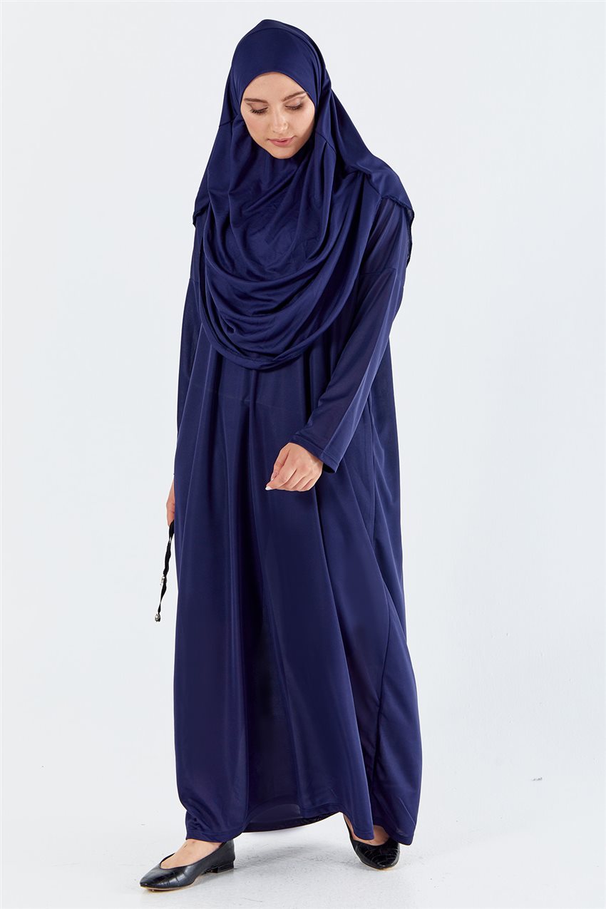 Prayer Dress-Navy Blue N2303-17