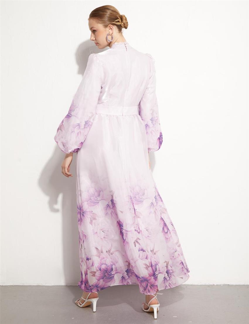 Dress-Light Lilac KA-B23-23085-354
