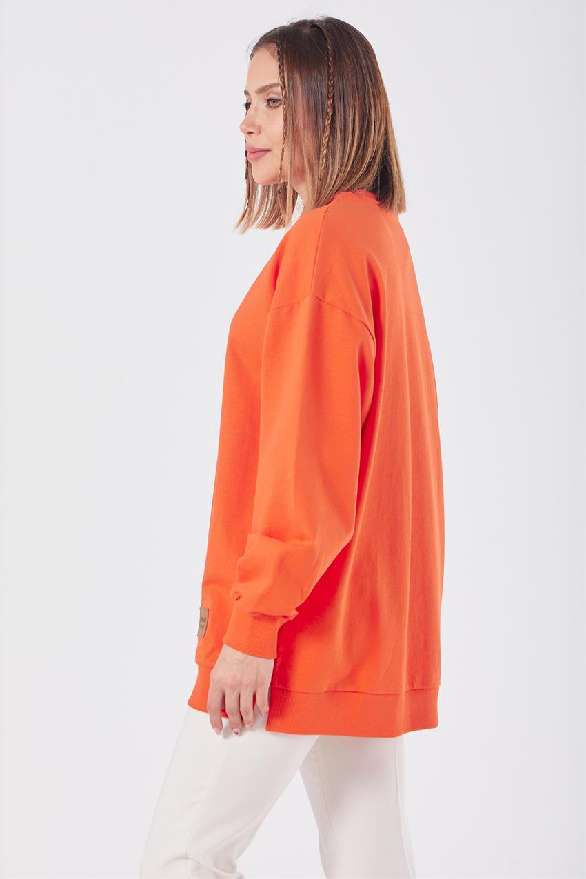 Sweatshirt-orange 270027-R213